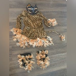 Leopard costume.